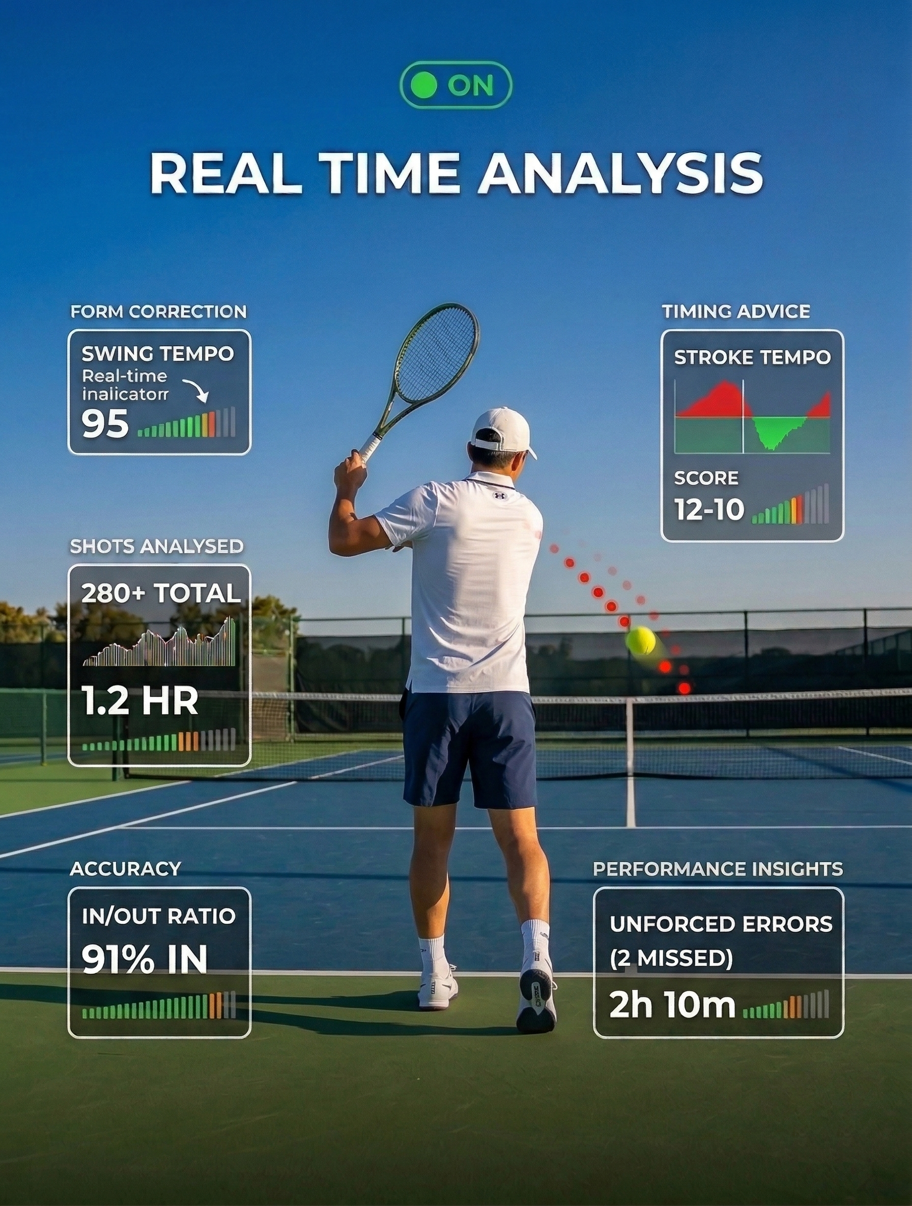 Live AI Coaching — Tennis