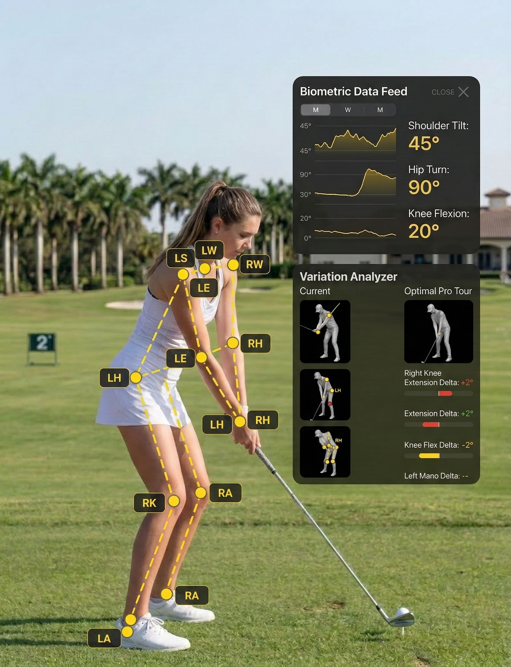 Skeleton Tracking — Golf